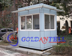 Casetta prefabbricata in acciaio per la sicurezza, casetta di guardia per parcheggi, box di sorveglianza, chiosco modulare per il recupero delle tariffe per hotel e quartieri - Product Image 2