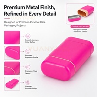 Boîte de déodorant en aluminium anti-fuite pour déodorants solides, durable, rechargeable, écologique, contenants métalliques vides