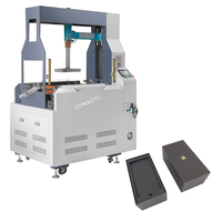 Semi Automatique Carton Rigide Boîte Faisant La Machine Cadeau Boîte Formant La Machine De Pliage