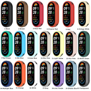 Funda Protectora de Silicona Suave para <span class=keywords><strong>Xiaomi</strong></span> Smart <span class=keywords><strong>Band</strong></span> 10, Protector de Pantalla, Repuesto de Carcasa para <span class=keywords><strong>Reloj</strong></span>, Accesorios para <span class=keywords><strong>Mi</strong></span> <span class=keywords><strong>Band</strong></span> 9 - Product Image 2