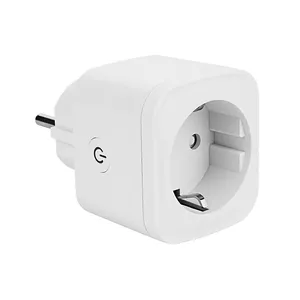 New Design EU 16A Energy Monitoring Smart Plug Wifi Socket Voice&Remote Control Schedule Timer, 2.4GHz Only, for home use