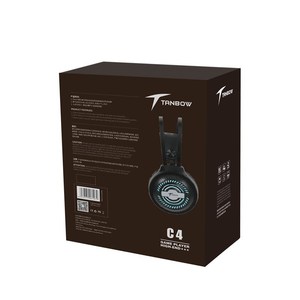 Casque de jeu Siberia C4 Over Ear avec son surround 7.1, éclairage USB, pour Esports et PUBG - Product Image 3