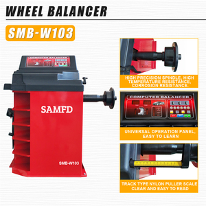 Máquina Neumática Automática para Cambio de Neumáticos de Automóviles de Uso Pesado Sunmo SMT-60+SMB-W103+SM-V2+SML-4000B, Equilibradora de Ruedas Semiautomática - Product Image 2