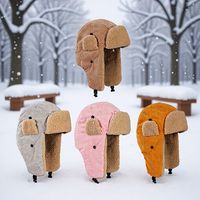 Gorro Ushanka Térmico Personalizado QJ OEM, Gorro de Invierno Cálido de Alta Calidad para Ciclismo al Aire Libre, Gorro Trapper con Orejeras a Prueba de Viento para Hombre