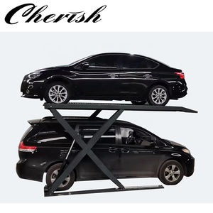 Equipo de estacionamiento de tijera hidráulica con sistema de estacionamiento de elevación automática de 2 niveles con apilador de almacenamiento de automóviles - Product Image 6