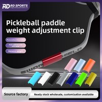 Accessoires de poids pour raquette de pickleball Newchance Professional avec bloc d'équilibrage et bandes de poids personnalisées à clipser
