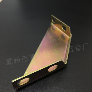 Triangular Fixed <b>Corner</b> <b>Bracket</b> Carbon Steel Zinc Plated <b>For</b> Furniture Hardware Support - Product Image 3