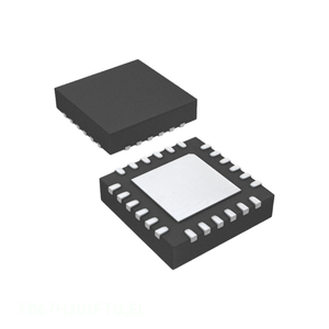 Distributeur agréé IC MOTOR DRIVER 3V 5.5V 24WQFN 24 WFQFN Exposed Pad Power Management (PMIC) TB67H301FTG,EL - Product Image 1