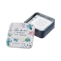 Cadeaux d'art chrétien personnalisés Grâce versets bibliques cartes d'écriture de prière cadeau encourageant pour les femmes