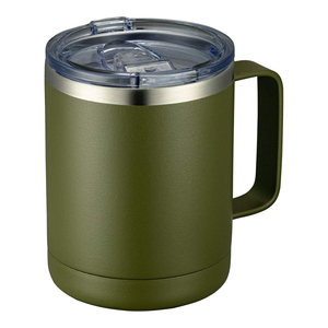 Wholesale 12oz 14oz 20oz Insulated Coffee Mug Stainless Steel <b>Double</b> <b>Wall</b> Thermos Travel Car Beer Mug Vacuum Tumbler with Handle - Product Image 1