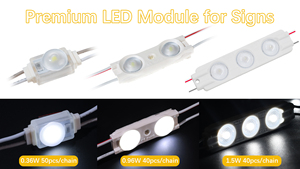 Mini módulo LED DC12V IP67 a prueba de agua 0,36 W 2835 SMD LED 5 años de garantía corriente constante 6000-7000K para alfabético iluminado - Product Image 3