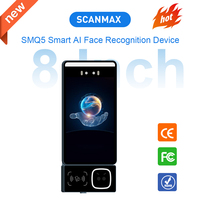 Scanner de reconnaissance des veines palmaires SMQ5, contrôle d'accès biométrique intelligent pour la gestion des présences des employés, écran tactile Android 11