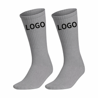 Chaussettes de sport unisexes de qualité supérieure avec logo de designer, vente en gros, chaussettes personnalisées pour hommes et femmes