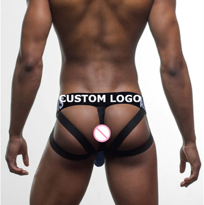 Venta al por mayor de fábrica, suspensorio para hombre, calzoncillos de apoyo atléticos, ropa interior de rendimiento, tangas sexis grandes para hombre Gay, bulto para hombre - Product Image 4