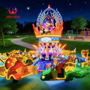 Manège d'attraction pour parc à thème, <span class=keywords><strong>avion</strong></span> rotatif à commande autonome pour enfants, 16 places, à vendre - Product Image 3