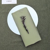 Serviette de table carrée moderne en coton et polyester 40x40cm, couleur unie, réutilisable pour hôtel, mariage, fête, restaurant, décoration de table