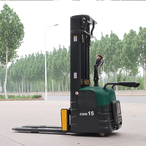 Easy to Operate 1500kg 2000kg 3meter Wide <strong>Pallet</strong> <strong>Stacker</strong> Power <strong>Stacker</strong> <strong>Manual</strong> Forklift <strong>Stacker</strong> for Sale - Product Image 1