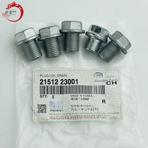 Tapón de Drenaje de Aceite del Sistema del Motor de Calidad Original 21512-23001 2151223001 Para H-YUNDAI GENESIS 21512 23001 - Product Image 1