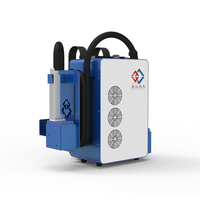 Nettoyeur laser industriel portable portable 50W/100W élimination rapide de la rouille sur la pierre en acier métallique pour le type de laser à fibre de bois