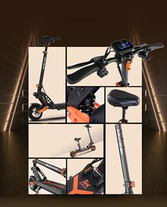 Trottinette pliable KuKirin G2 Max édition 2026 avec design de châssis coloré, batterie 20,8 Ah, autonomie de 70 km - Product Image 6