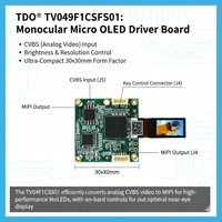 Placa Controladora CVBS a MIPI para Micro OLED de Silicio, Compatible con Microdisplay de 0.49/1.03 Pulgadas para Kit de Evaluación de Visión Nocturna y Aplicaciones de Proyección Cercana