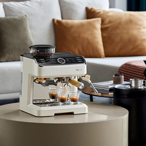 Cafetera Little Bear KFJ-E28A5 de 1.8L, semiautomática, con molinillo y espumador para uso doméstico. - Product Image 4