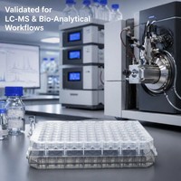 Autres fournitures de laboratoire Produits médicaux jetables 0.45ml 96 Microplaque ronde avec fond en V