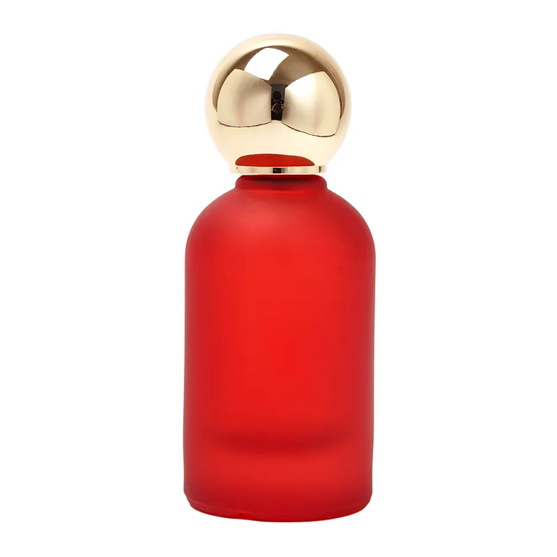 4 cores personalizado vazio luxo 50ml garrafa de perfume de vidro com caixa
