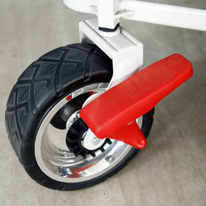 Carrito de Camping con Ruedas de Espuma de Poliuretano de 8 Pulgadas, Plegable, de Cuatro Ruedas, para Compras y Uso en Exteriores - Product Image 1