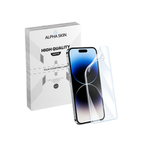 Nouvelle protection d'écran en hydrogel TPU pour iPhone 17 Pro Max/17/16/15 Pro Max - Film de protection HD transparent anti-rayures pour smartphone