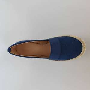 Nouvelle conception, chaussures à enfiler pour femmes avec sangle élastique, chaussures <span class=keywords><strong>bateau</strong></span>, chaussures de conduite pour femmes, ballerines, espadrilles - Product Image 4