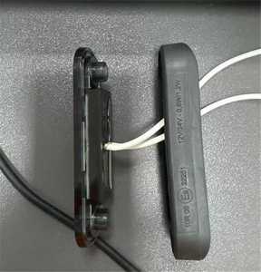 Dễ dàng lắp 4LED khói ống kính bên đánh dấu ánh sáng Trắng/Hổ phách/đỏ phía trước chỉ số giải phóng mặt bằng đèn xe tải van Bar Ánh sáng không cắt ra - Product Image 5