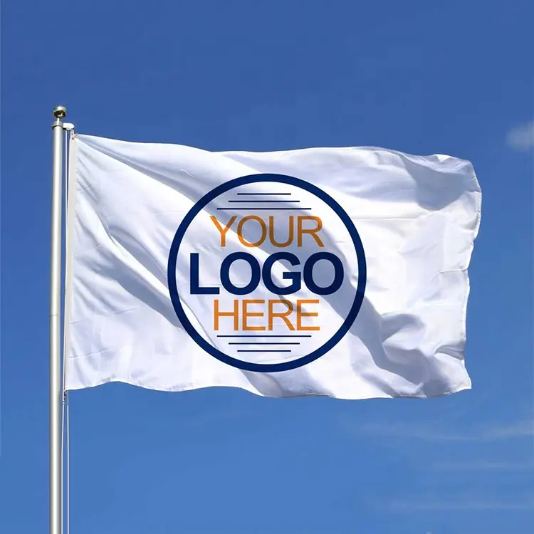 Bandiera di promozione personalizzata 3x5ft sublimazione logo in bianco banner qualsiasi design bandiera volante 3x5 bandiera personalizzata