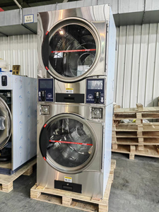 Machine à sécher OPL/Coin Stack Sèche-<span class=keywords><strong>linge</strong></span> 16kg/22kg/27kg Acier inoxydable Laveries commerciales entièrement automatiques de grande capacité - Product Image 2