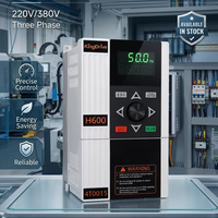 Controlador de Velocidad de Motor VFD, Variador de Frecuencia, Accionamiento de Motor AC 380V 11KW 30KW para Transporte Ferroviario y Papelera