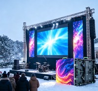 Panneaux vidéo LED d'intérieur TOPvision P2.604 P2.976 P3.91 légers pour événements en direct et spectacles sur scène