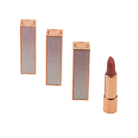 Rouge à Lèvres Mat Or Rose Fini Velours Longue Tenue Maquillage Imperméable Luxe Effet Push-up