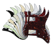 Plaques de guitare ST 4Ply Tortoise Shell HH St Guitar Pickguard pour pièces de rechange de guitare électrique st