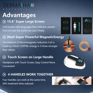 더마샤 휴대용 자석 근육 지방 연소 슬리밍 마사지기 EMS 기계 바디 조형 기계 - Product Image 5