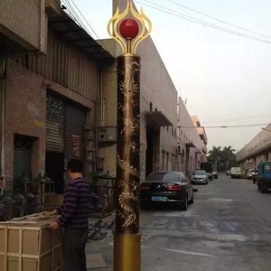 <b>Solar</b> Garden Light Pillar 12V LED Water Resistant Free Standing Outdoor Landscape <b>Lighting</b> - Product Image 1