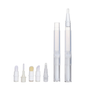 Empty for 2ml 3ml 5ml Vacuum Glue Gel Lip Gloss Cuticle Oil <b>Pen</b> Bottles with Brush Screen Printed for Skin Care Serum - Product Image 4