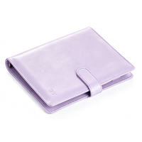 Classeurs A5, Couvertures de carnet en cuir, Couvertures de cahier rechargeables, Portefeuille-classeur, Classeur de planification à 6 anneaux pour cadeau