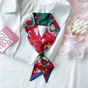 Envoltura <span class=keywords><strong>de</strong></span> cabeza <span class=keywords><strong>de</strong></span> Navidad elástica Diademas deportivas autoatadas Ancho Retro Nieve Hombre Copo <span class=keywords><strong>de</strong></span> nieve Bufanda Accesorios <span class=keywords><strong>de</strong></span> Navidad para el cabello para mujeres - Product Image 5