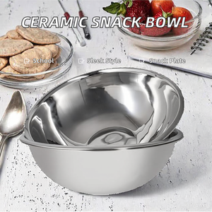 Modern Eco-Friendly Ceramic Porcelain Bowl Dining Plates Divided Bowls Snack Platter Snack <b>Sauce</b> Dish Candy Bowls Dried Fruit - Product Image 2