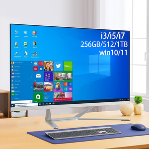 24 Inch Tất Cả Trong Một PC Văn Phòng Kinh Doanh Làm Việc Máy Tính AIO Máy Tính Để Bàn Máy Tính Chơi Game Máy Tính - Product Image 1