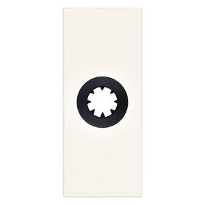 Presse-étoupe avec pince de câble blanche, longueur 3,6 cm, hauteur 2,7 cm, hauteur totale 5,6 cm - Product Image 1