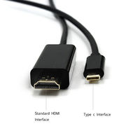 Adaptateur USB-C vers USB-C plaqué or OEM/ODM 8K 30Hz Mâle-Mâle en PVC pour Moniteur, certifié CE RoHS, Garantie 2 Ans