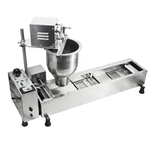 Industriële Mini Donut Machine Rvs Mini Commerciële Donut Maker