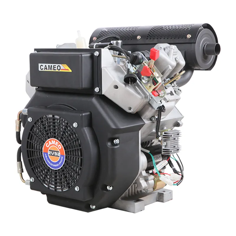 20HP إلى 30HP الديزل محرك 22HP 2V92f 2 محرك ديزل أسطواني محرك 4 السكتة الدماغية محرك الديزل