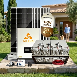 Sistema de Energía Solar Todo en Uno de 5KW, Independiente de la Red, para el Hogar, con Batería de 1000 Vatios, IP65 para Exteriores, 100KW Mono, 110V 220V - Product Image 1